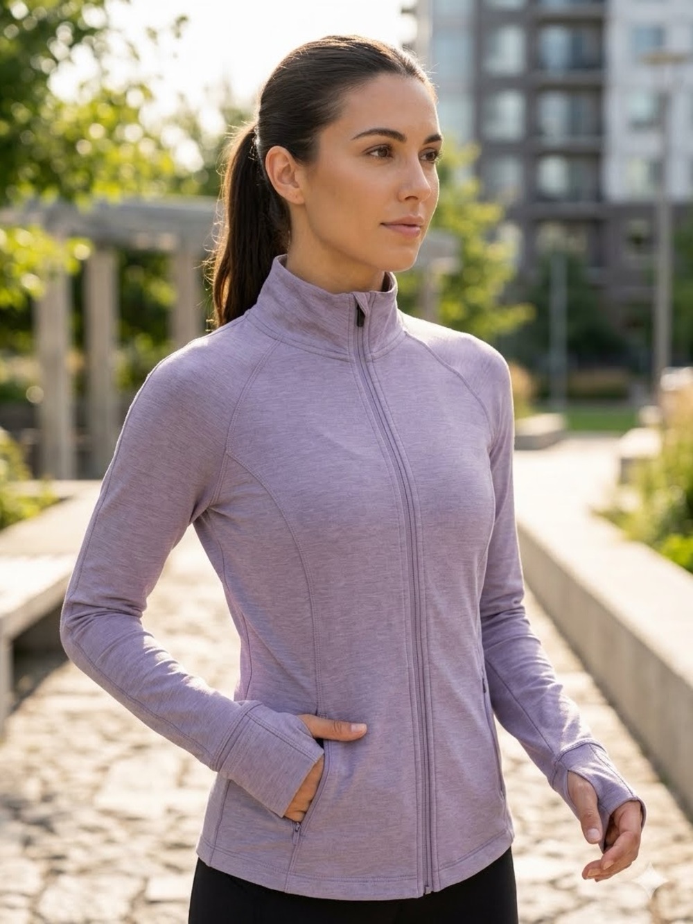 Danskin lavender sport jacket